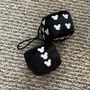 Disney fuzzy dice